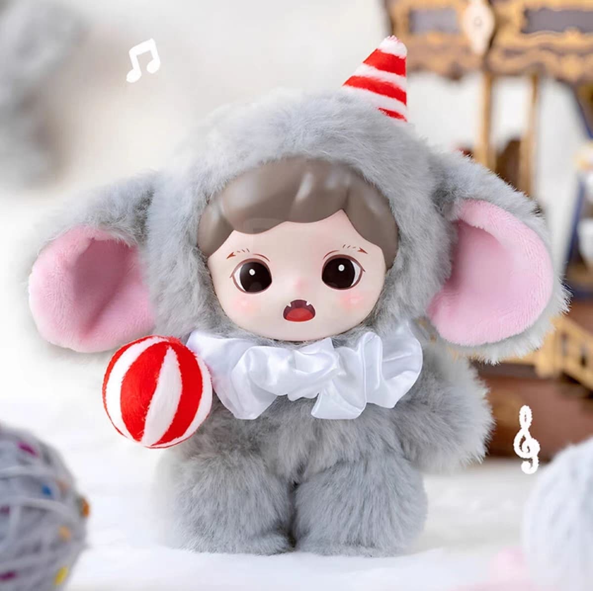 【Zoraa】 Fluffy Cabin series Viny Plush Doll Blind Box