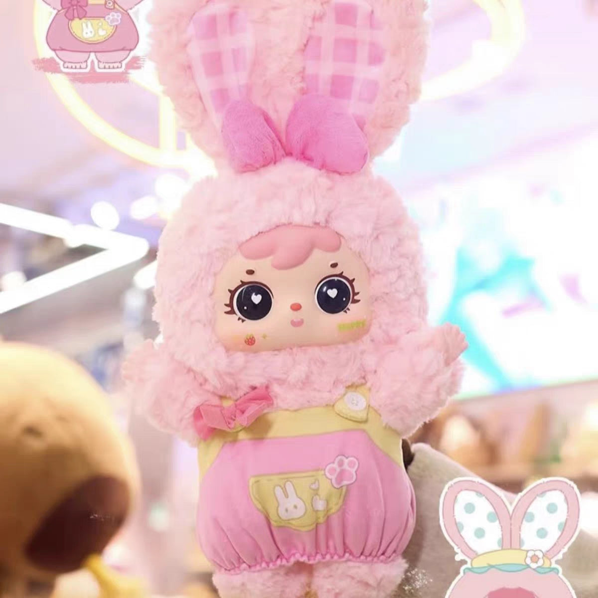 【SAMUEL】 400% Big Baby Happy Picnic Plush Series Blind Box