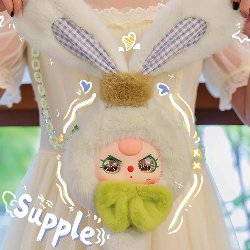 【Baby Three】Lucky Rabbit Zipper Bag