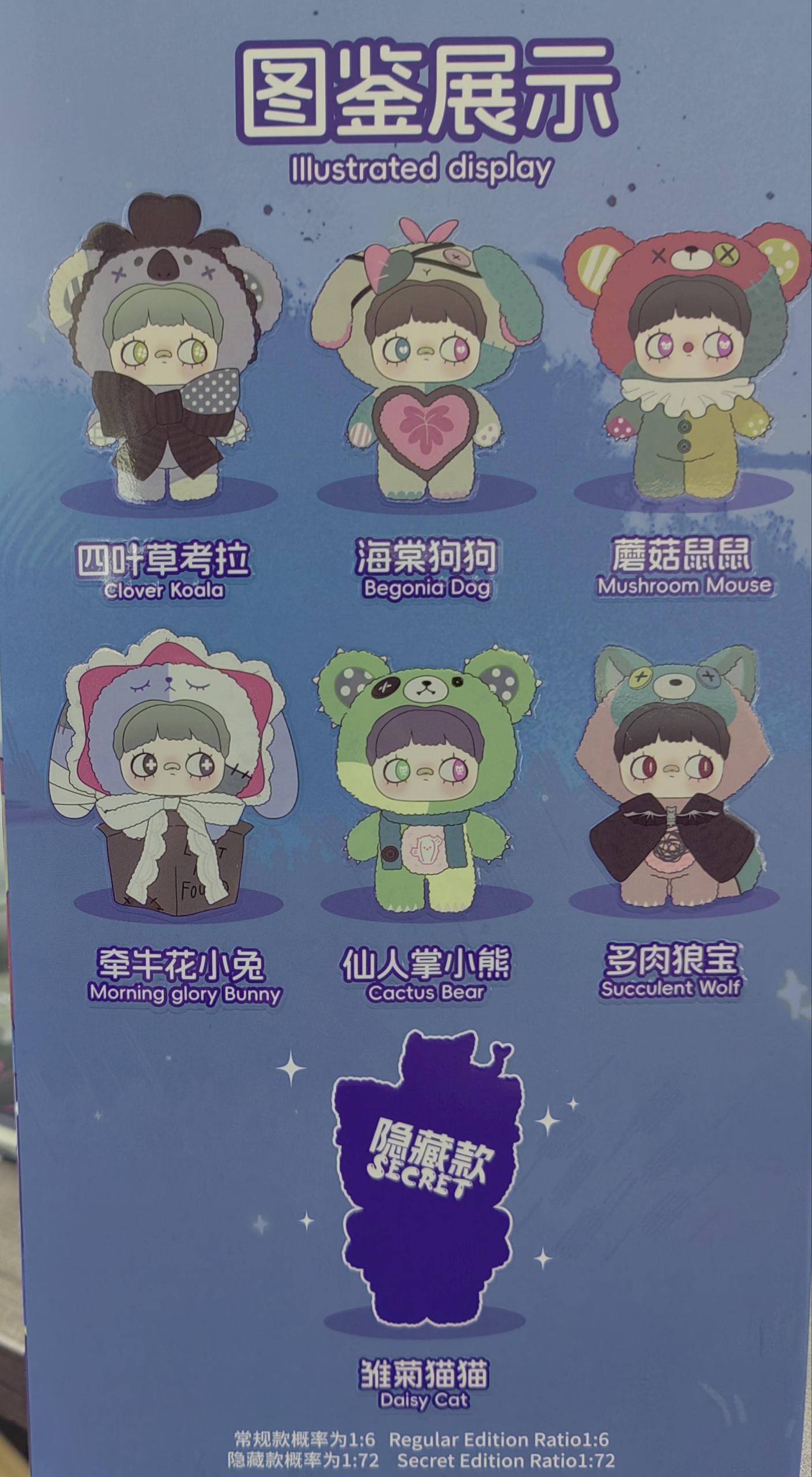 【MAYMEI】Symbiote Neverland plush bilnd box