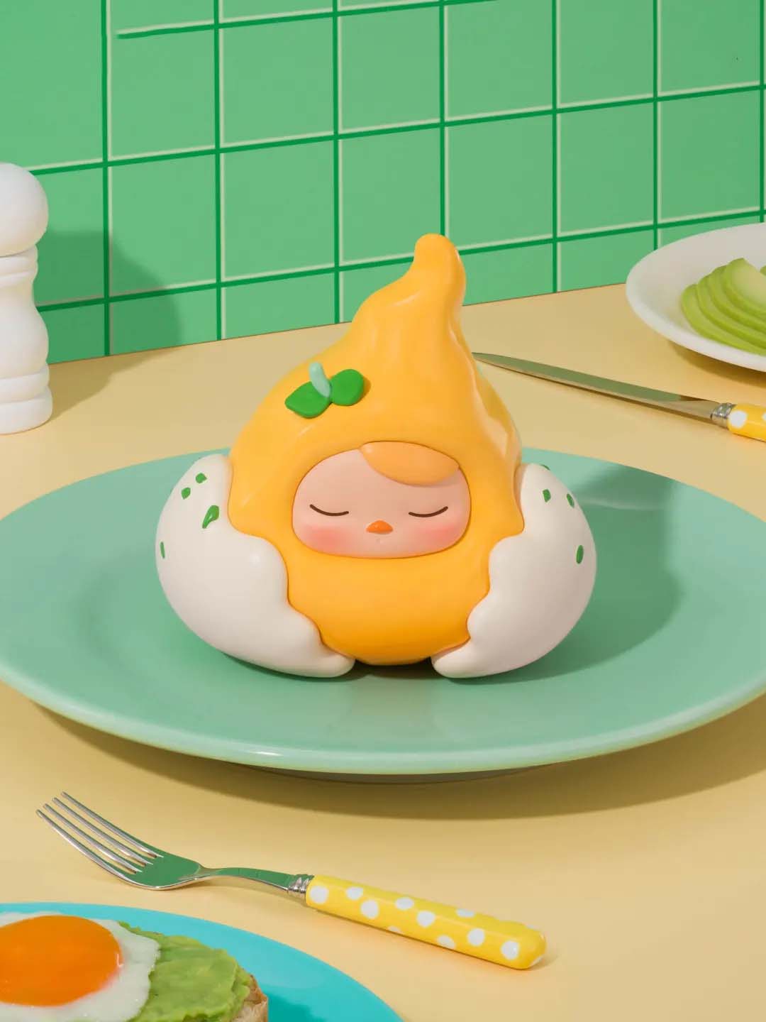 【PUCKY】Egg Beanie Series Figure