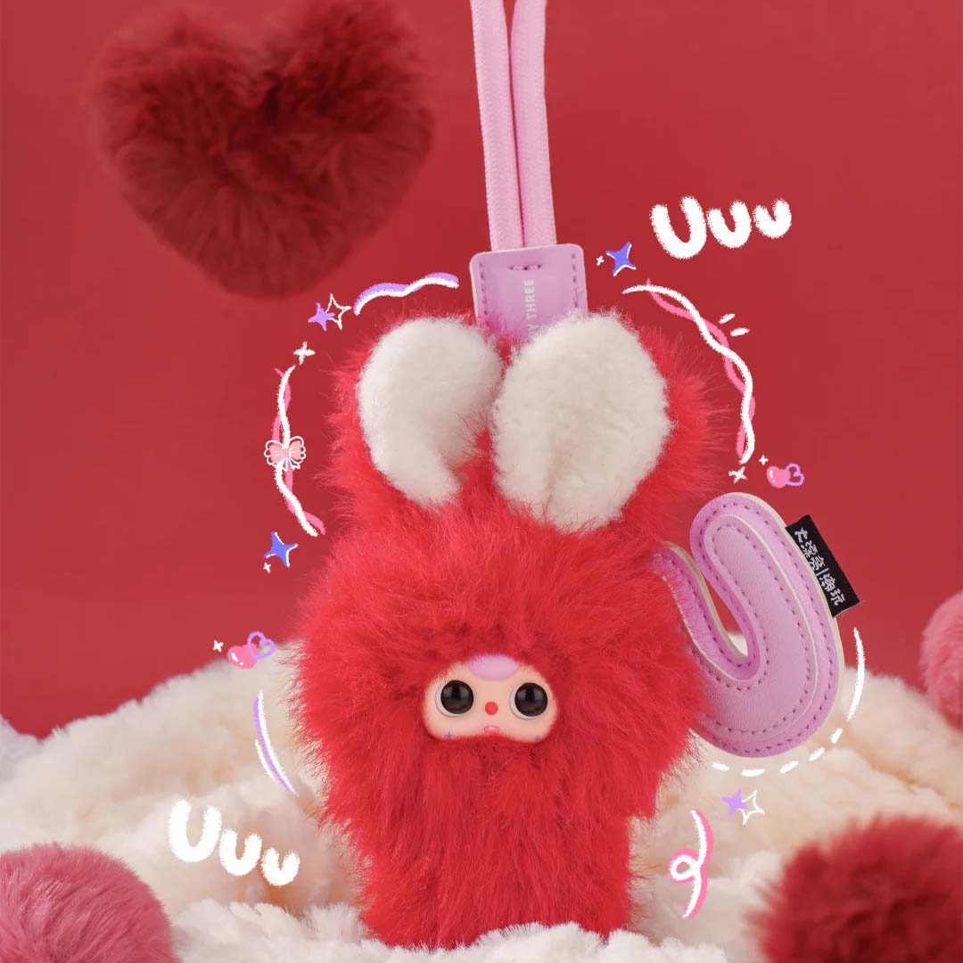 【Baby Three】Super Mini Lapin Lune en Peluche