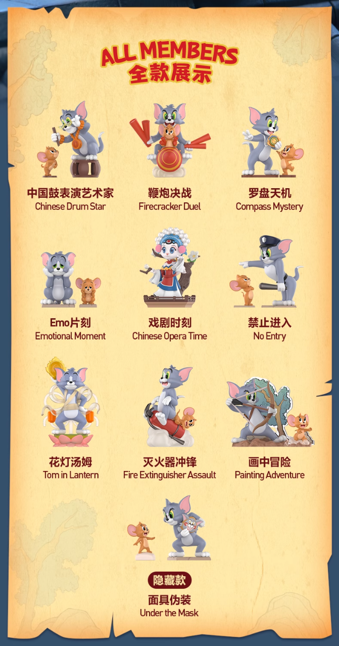 【Cat and Mouse】Astrolabe Series Figure