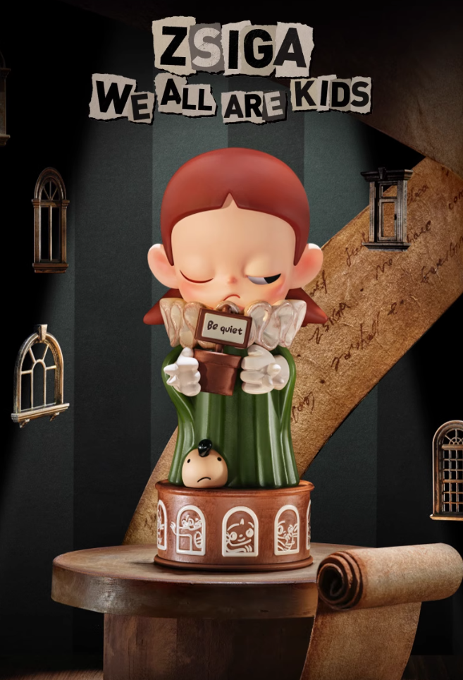 【Zsiga】 No Adults in this world series of blind box trendy ornaments