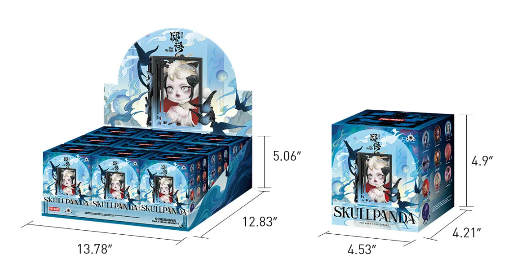 【SKULLPANDA】 The Mirage Series Figures