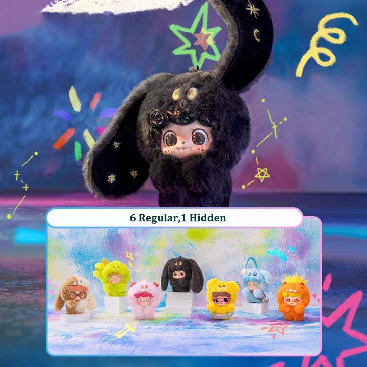 【Q.Kid】Emotional Hairy Monsters Series