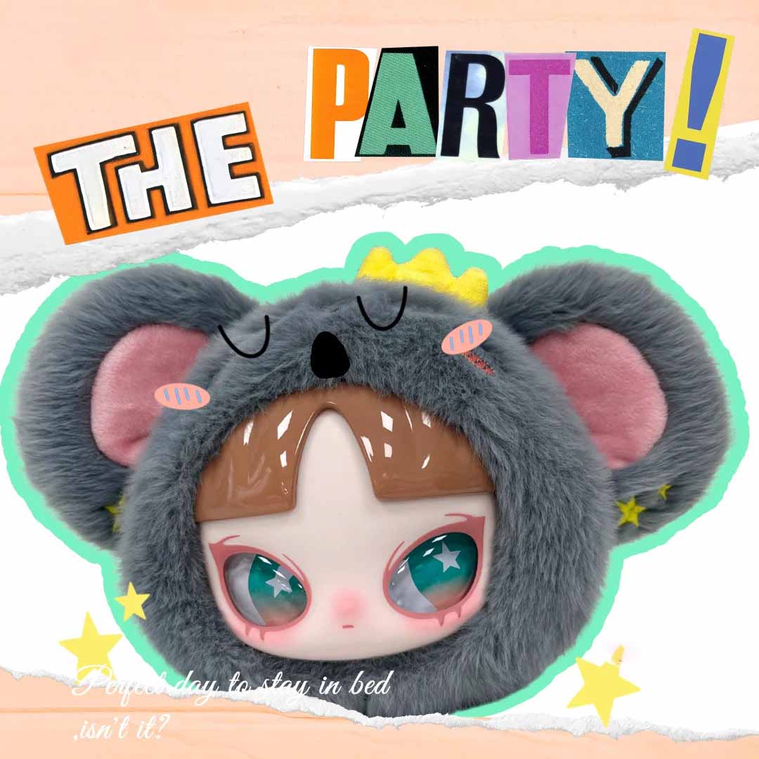 【INN'S】LET'S PARTY Plush Series Bag