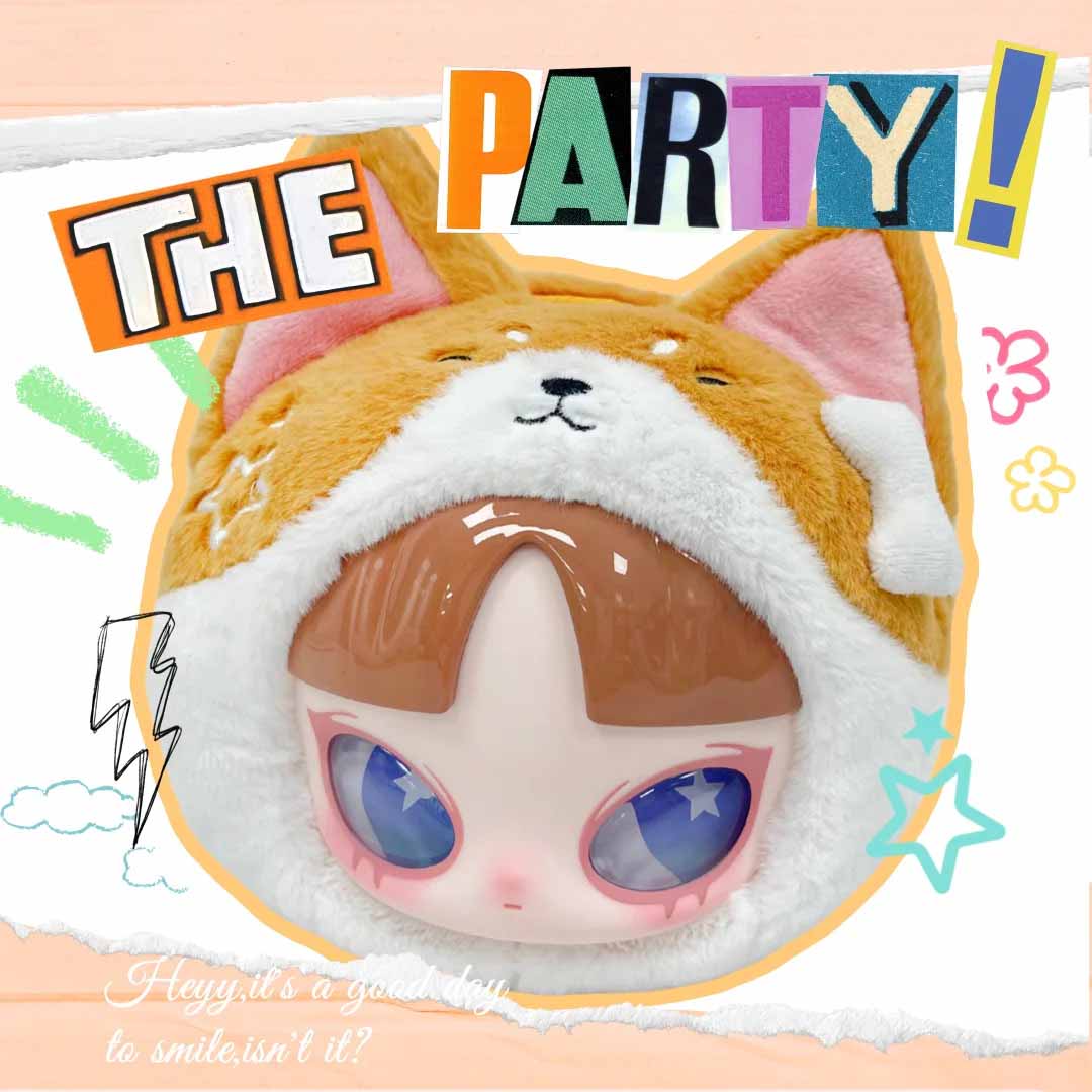 【INN'S】LET'S PARTY Plush Series Bag