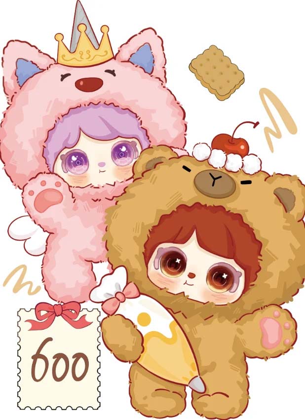 【MIELNO】600% Honey Club Plush Series