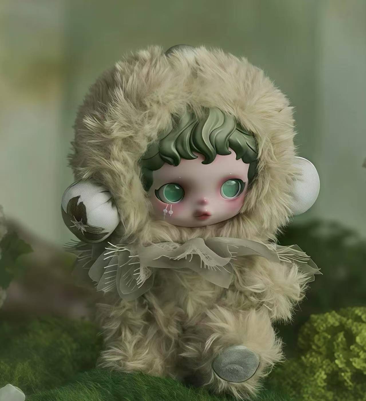 【SKULLPANDA】 Light Weaving Garden Series Plush doll