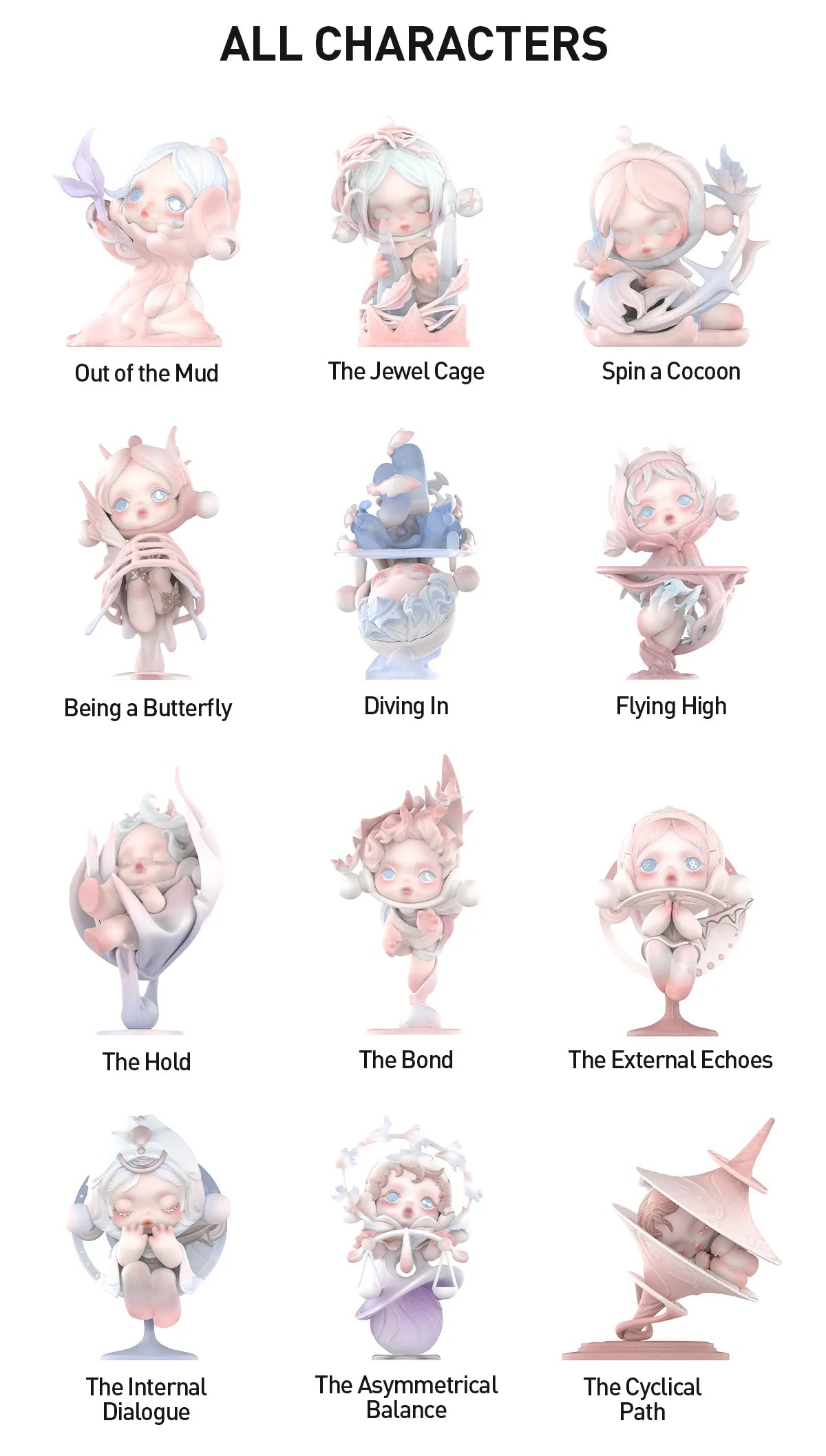 【SKULLPANDA】 The Paradox Series Figures