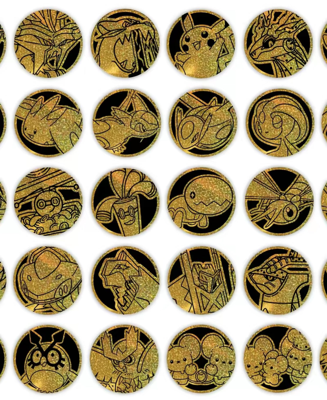 【Pokemon】S-Chinese Prism Crystal Coin Set