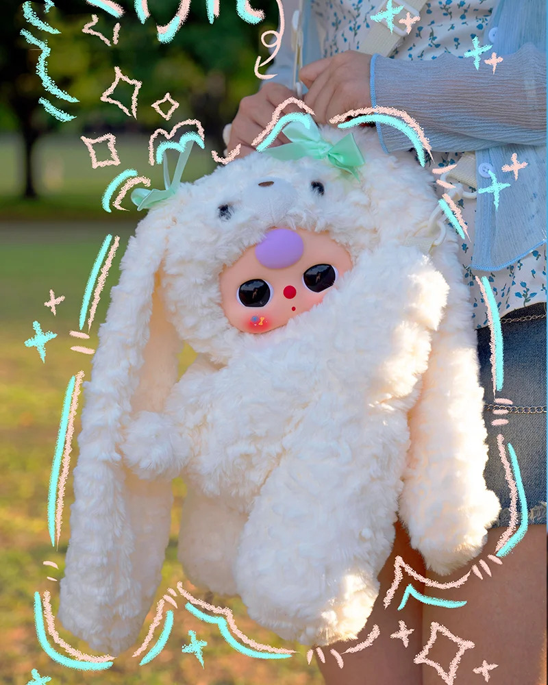 【Baby Three】 400% Hugging Baby Backpack Plush Series Blind Box