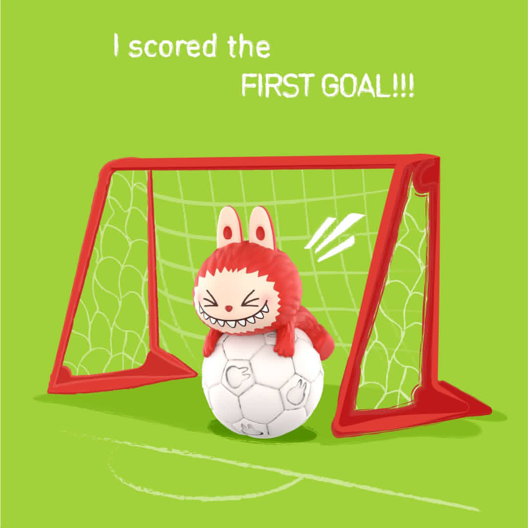 【Labubu】The Monster Football Pack