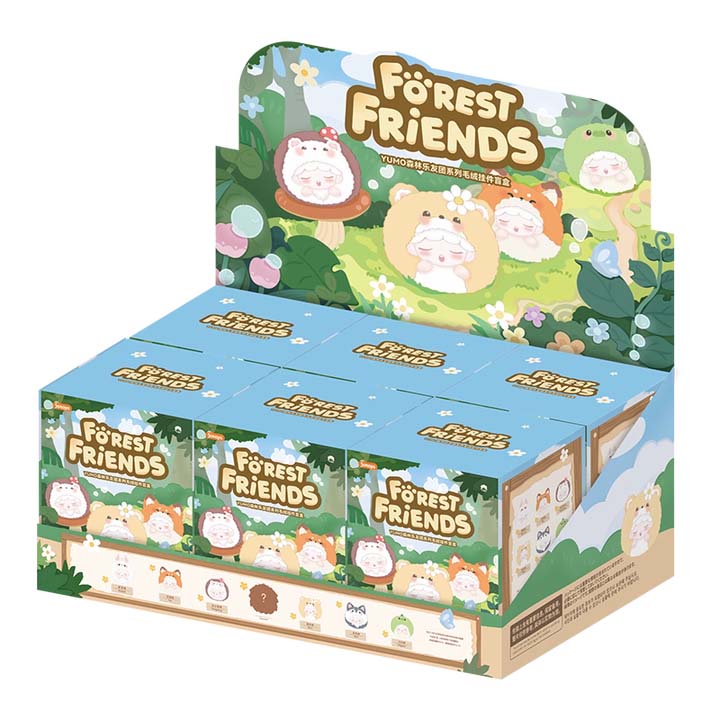 【YUMO】 Forest Friends Series Plush Blind Box