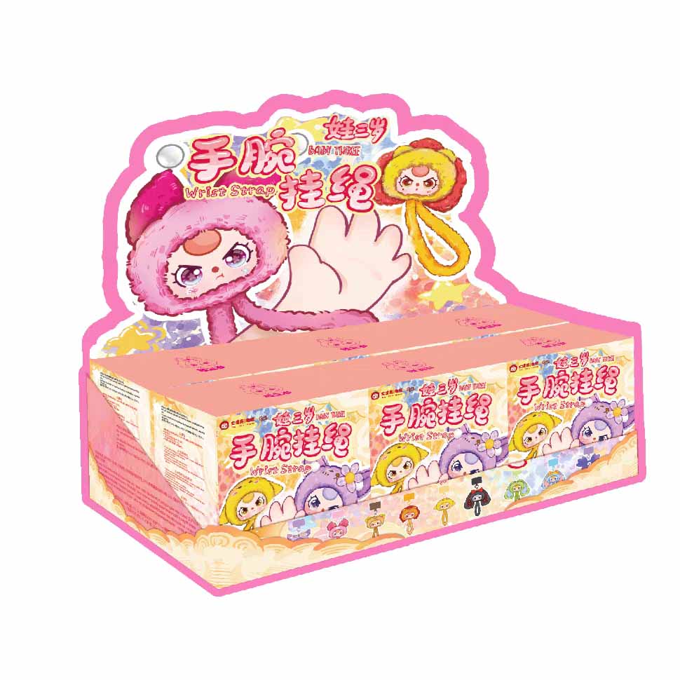 【Baby Three】Wrist Strap Boite Surprise en Peluche