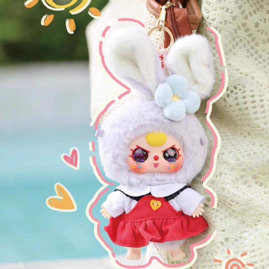 【BABY THREE】 Macaron Rabbit Stuffed V1 Plush Blind Box