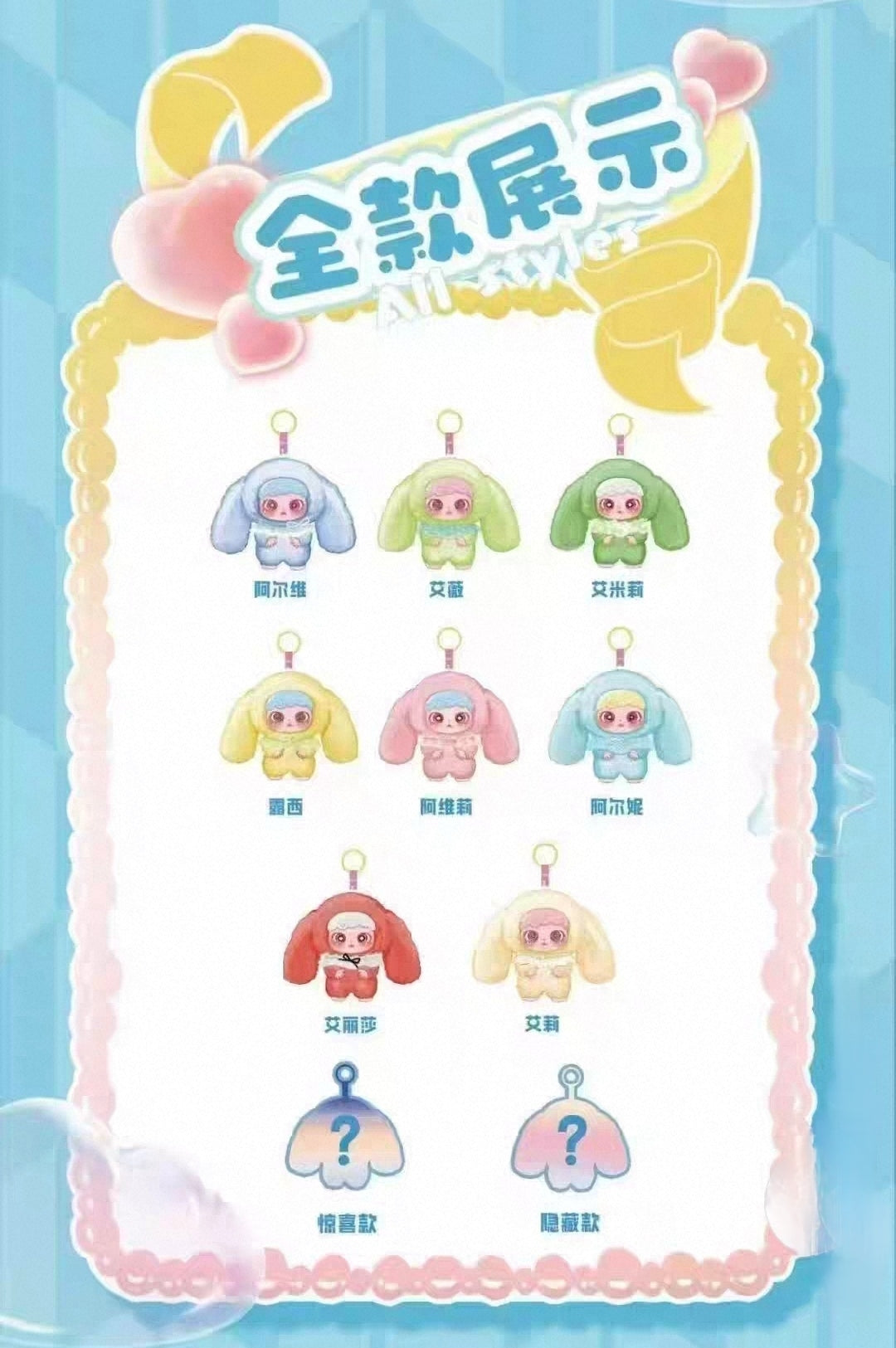【Noci】Rabbit Kingdom Plush Blind Box