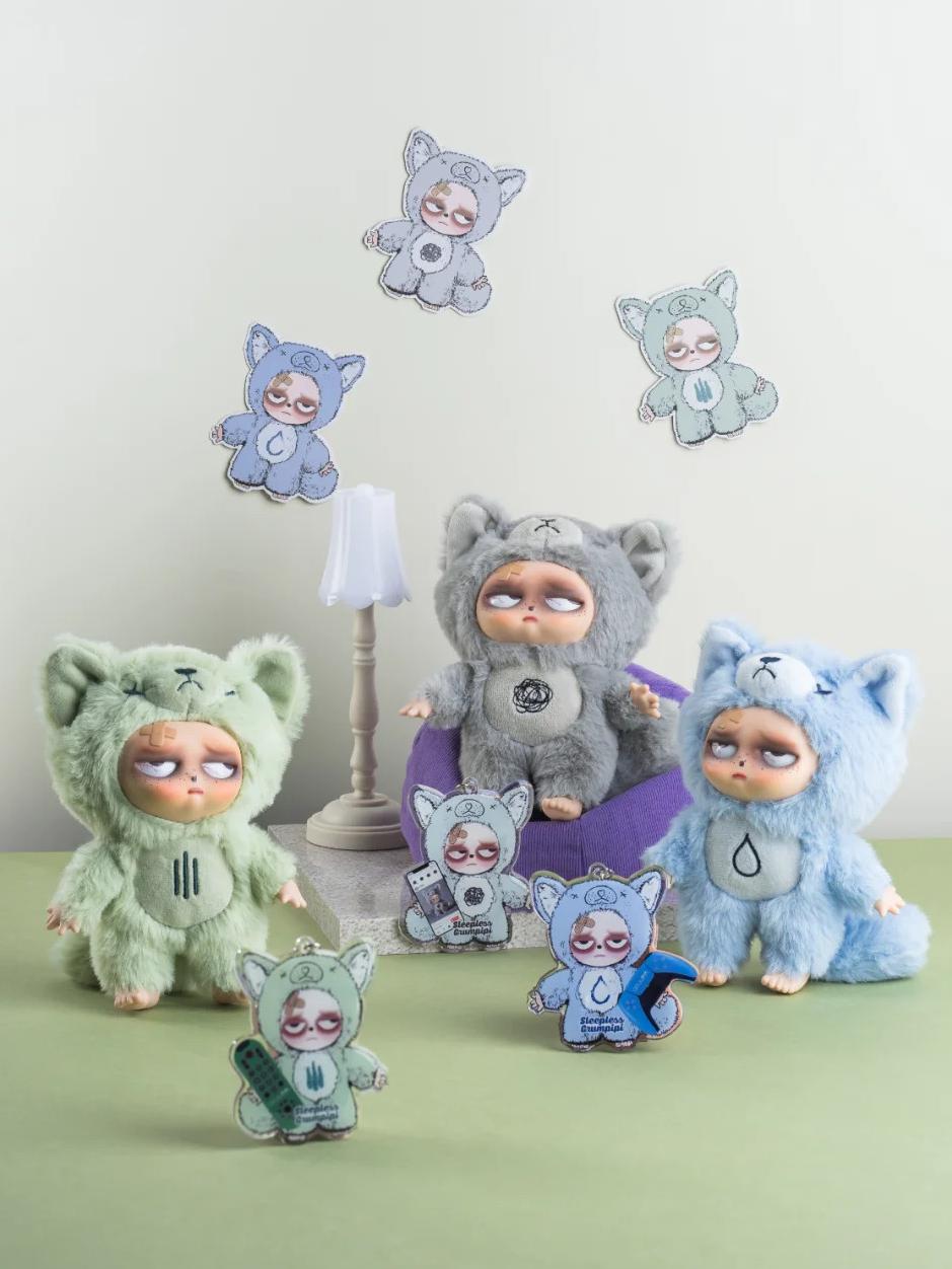 SLEEPLESS GRUMPIPI - Plush Blind Box