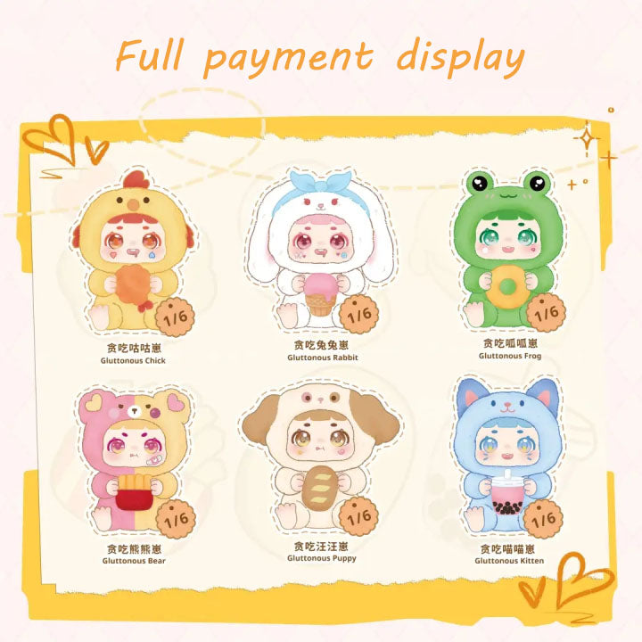 Gluttonous Kids-Animals Gourmet Party Series
