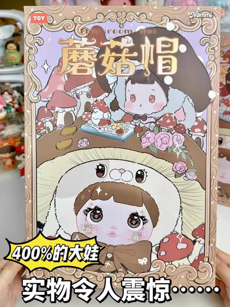 【NOMMI】400% V2 Mushroom Hat Plush Series Blind Box