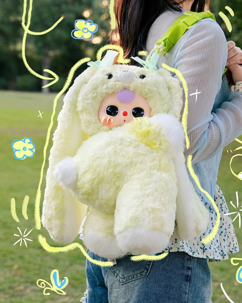 【Baby Three】 400% Hugging Baby Backpack Plush Series Blind Box