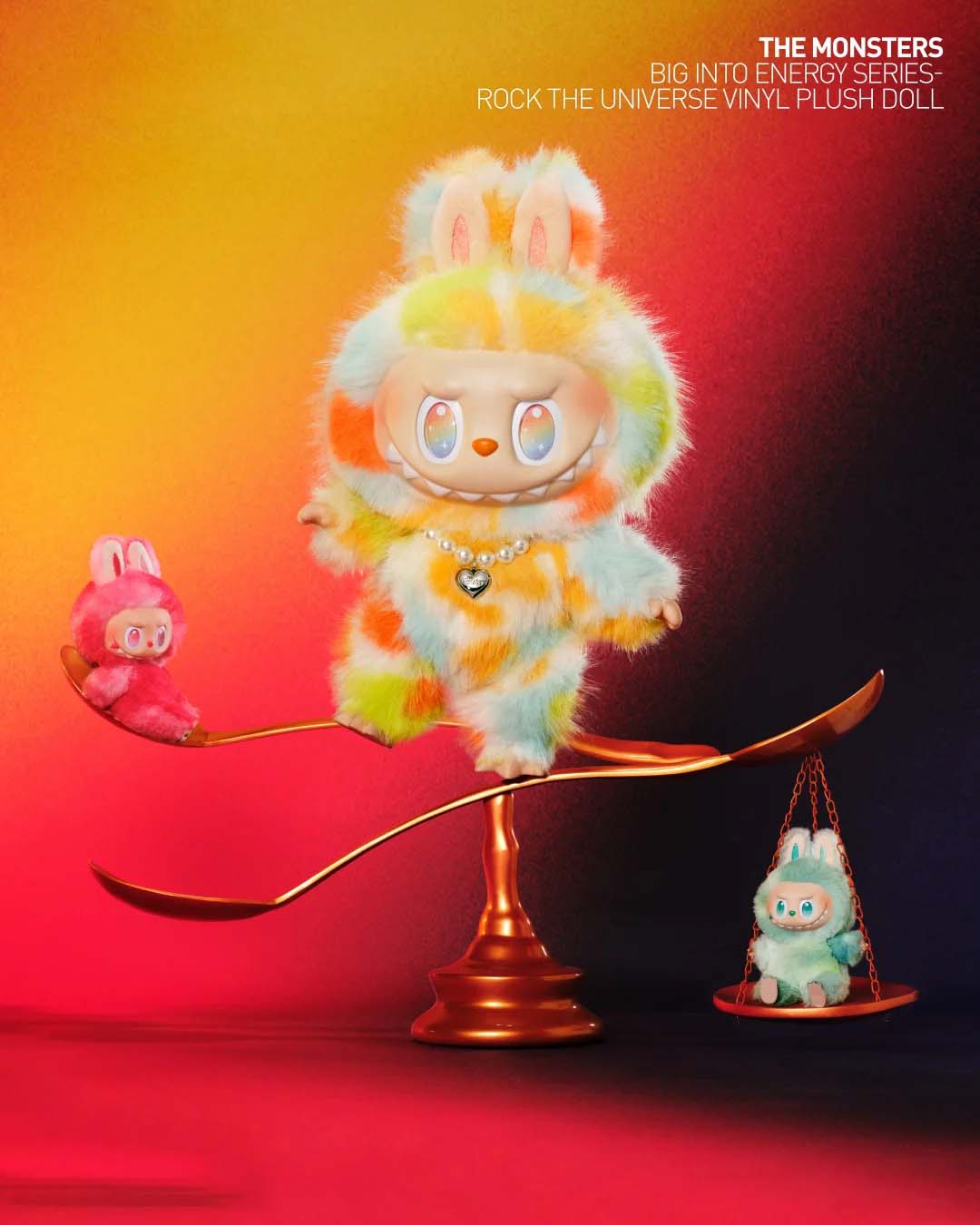 【LABUBU】The Monsters Big Into Energy Series-Rock The Universe
