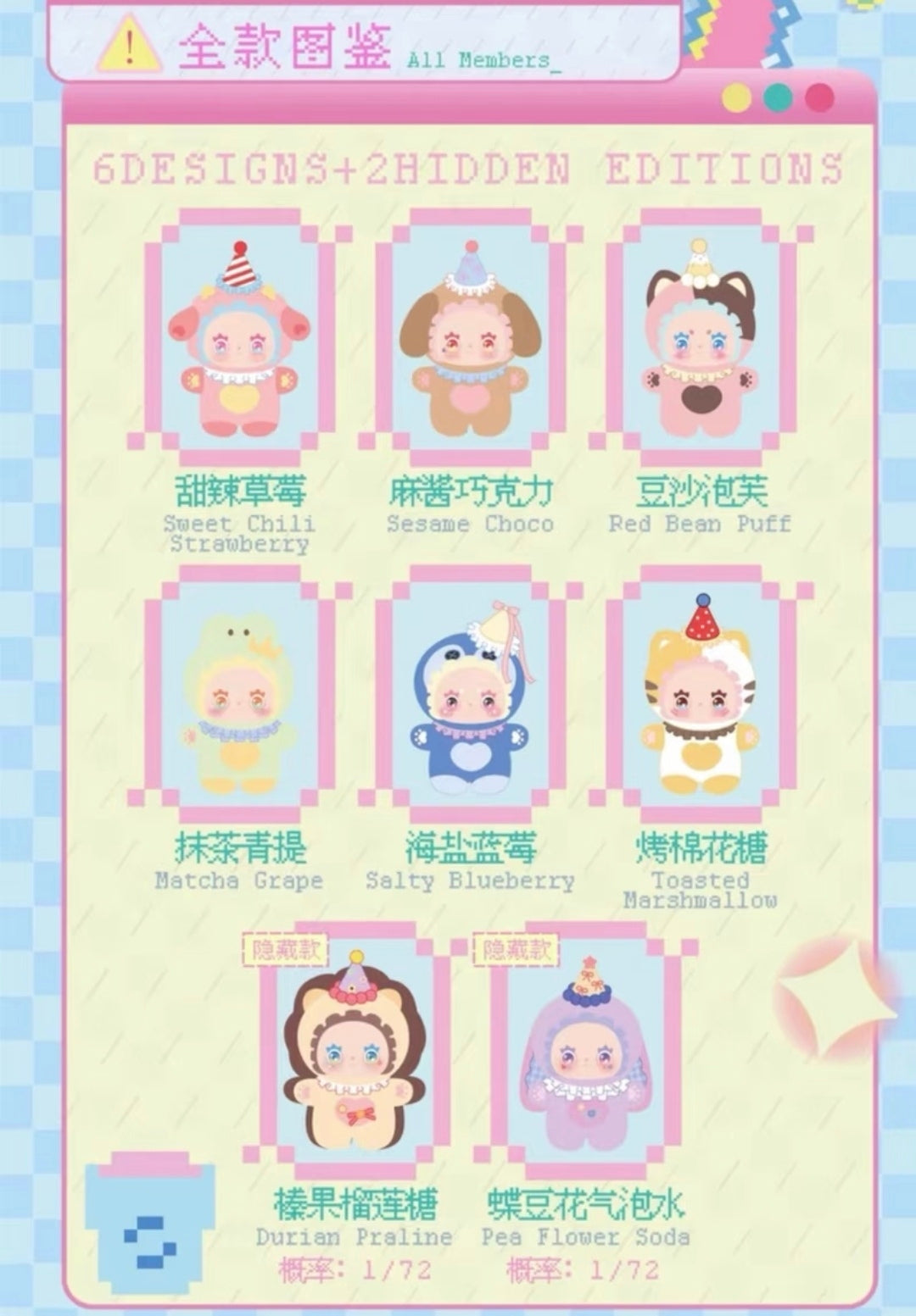 【LOVELY EMMA】Flavor Twist Series Plush Blind Box