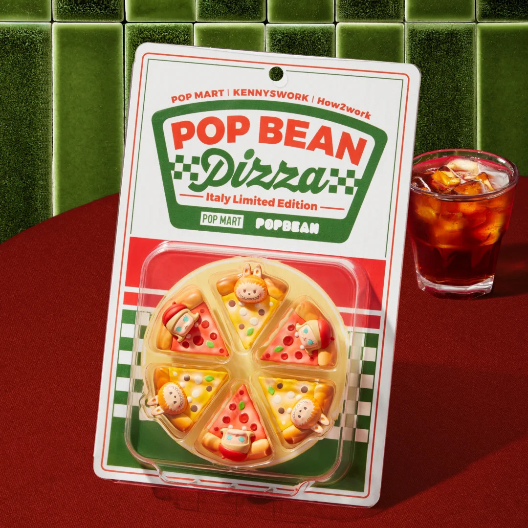 Bean Pizza Set·Tiny Figures