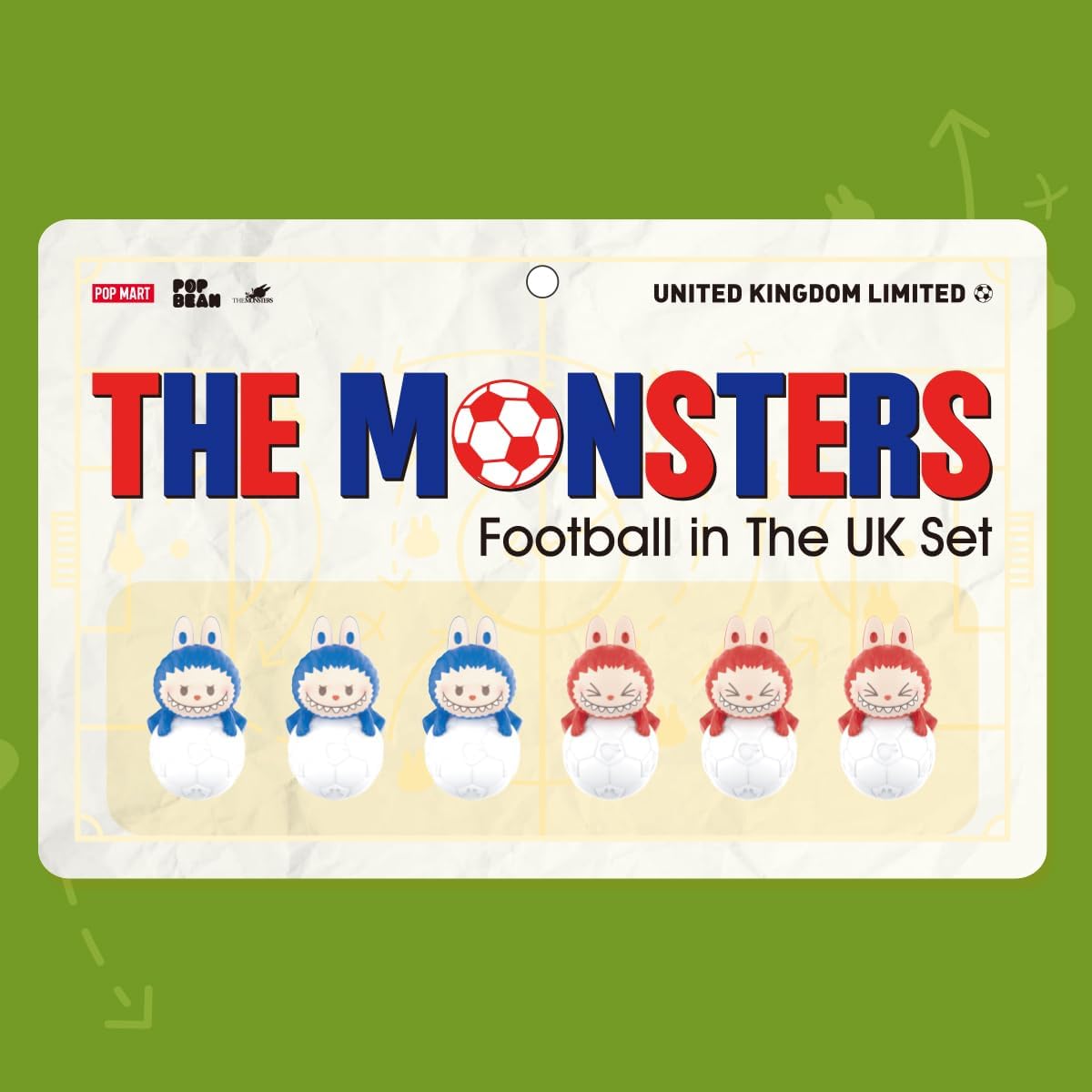 【Labubu】The Monster Football Pack