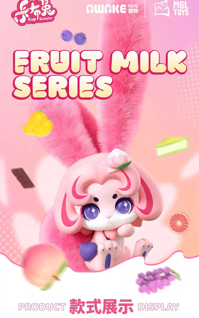 【CUP RABBITS】 Fruit Milk Series Blind Box