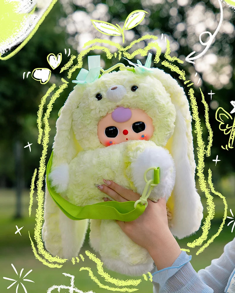【Baby Three】 400% Hugging Baby Backpack Plush Series Blind Box