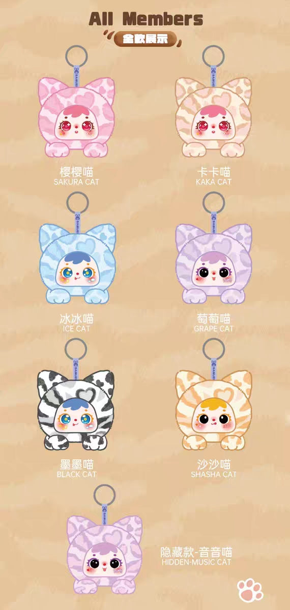 【Samuel】Miao Miao's Cute Moments Plush Blind Box