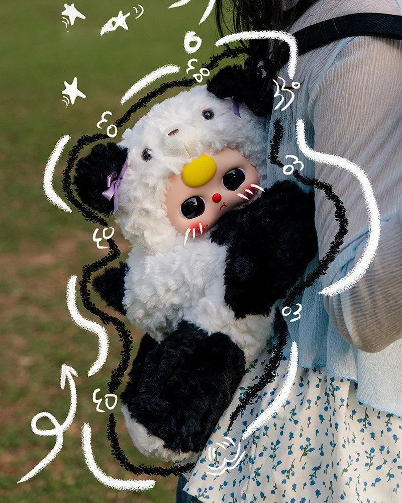 【Baby Three】 400% Hugging Baby Backpack Plush Series Blind Box