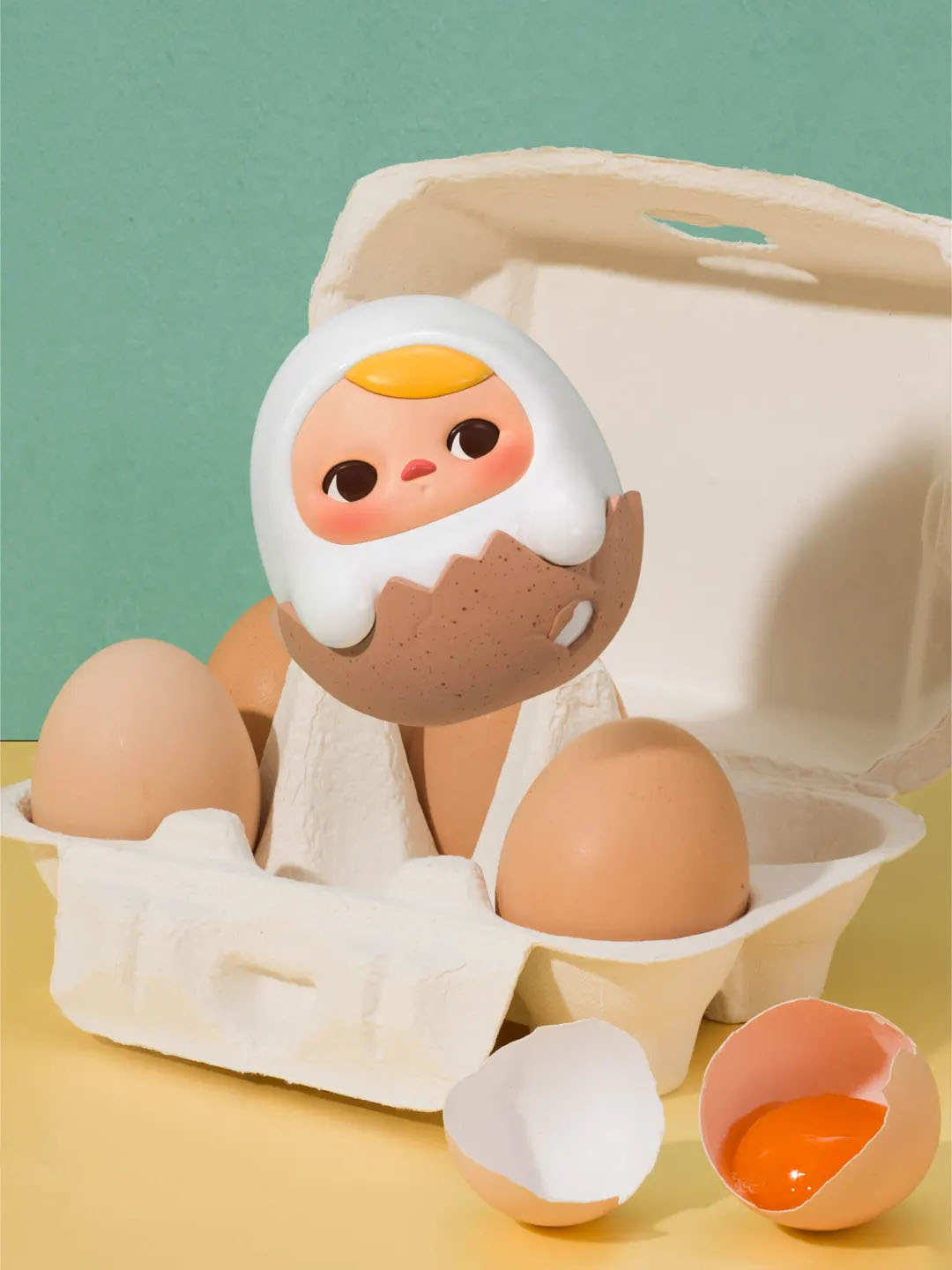 【PUCKY】Egg Beanie Series Figure