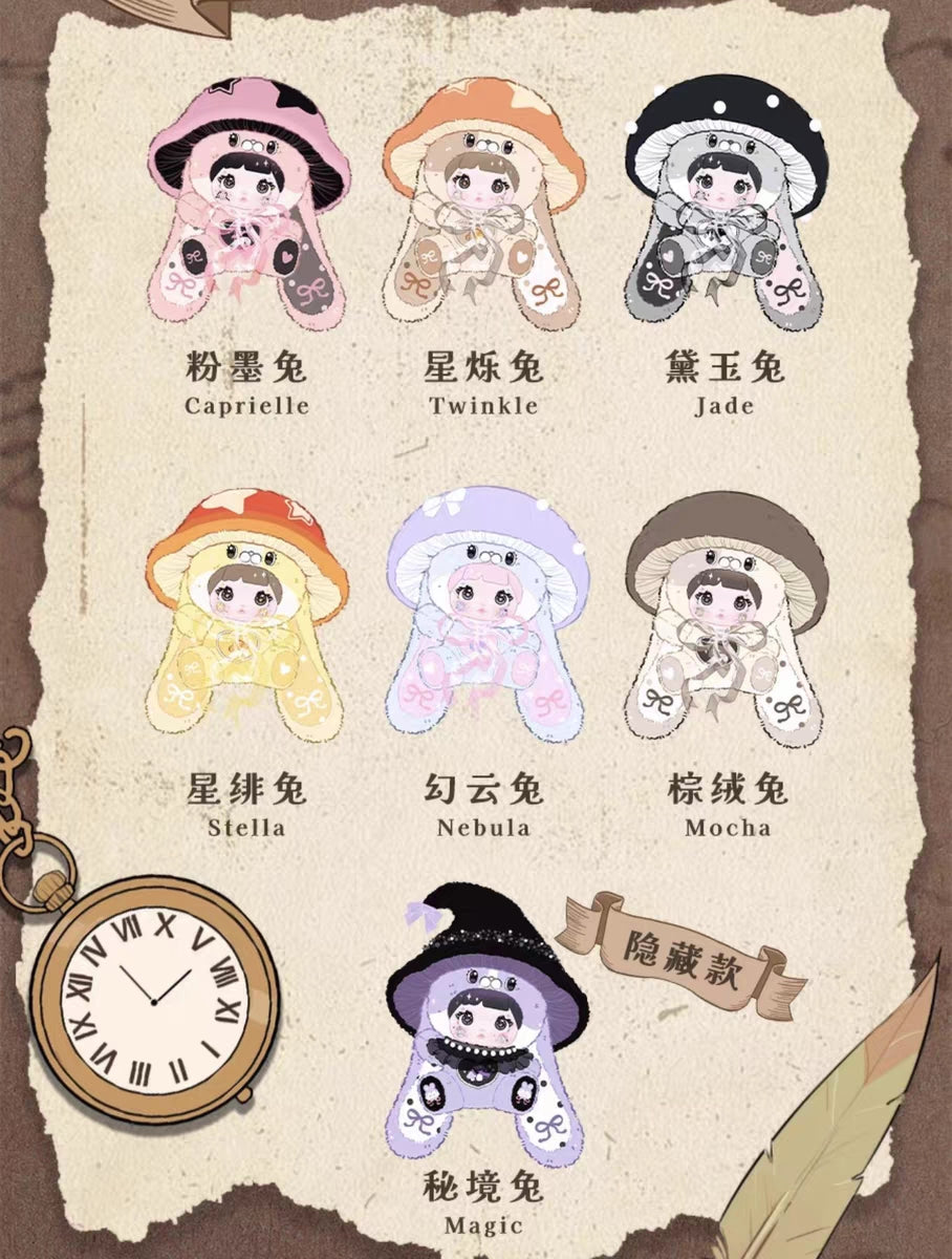 【NOMMI】400% V2 Mushroom Hat Plush Series Blind Box