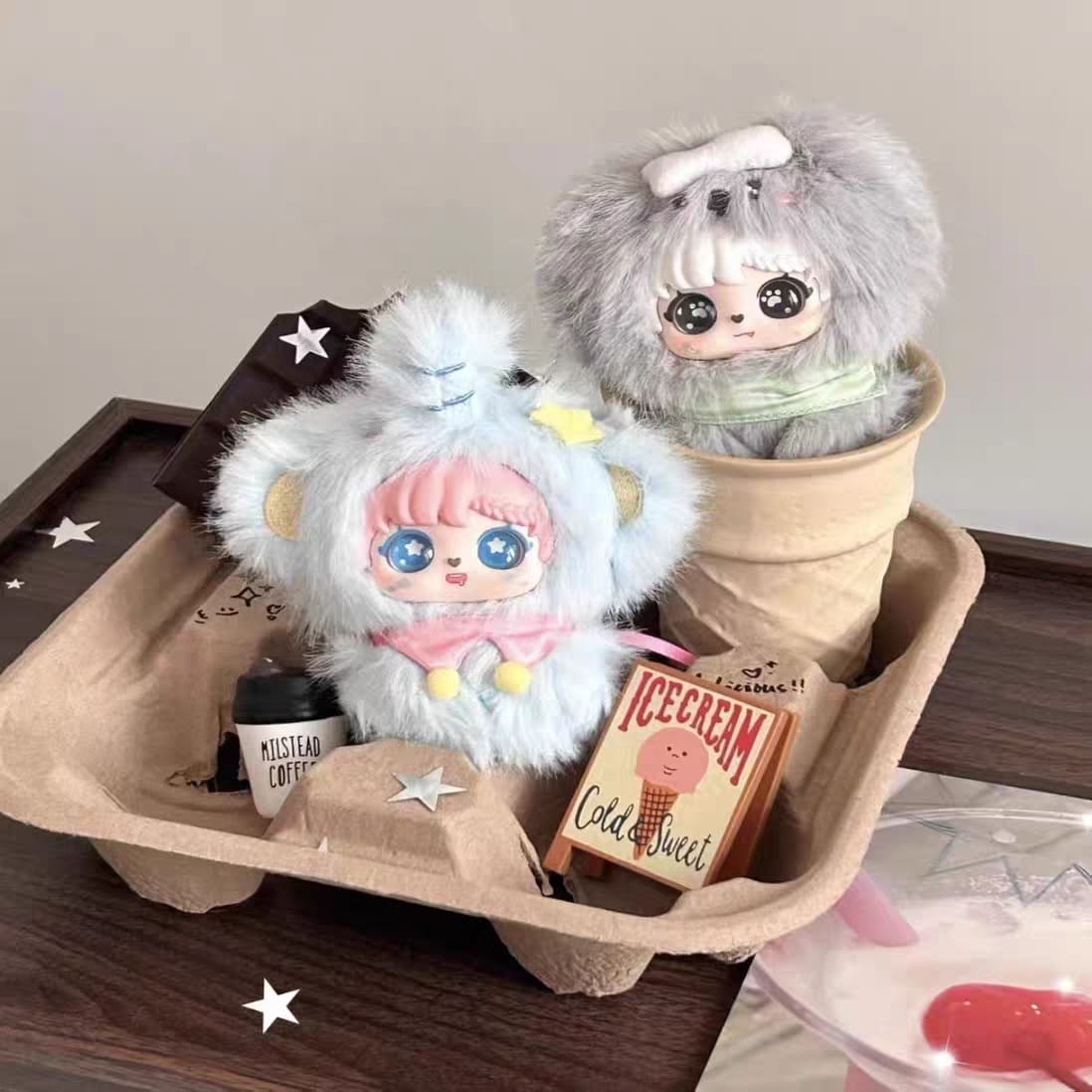 Sanmi Rabbit's Little Baby Hand in Hand Series Plush Blind Box