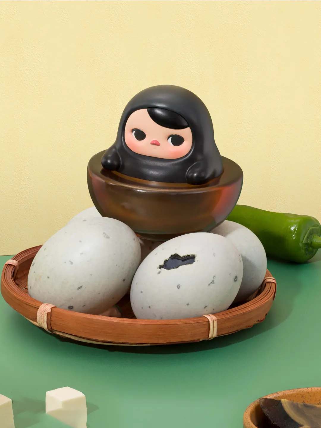 【PUCKY】Egg Beanie Series Figure