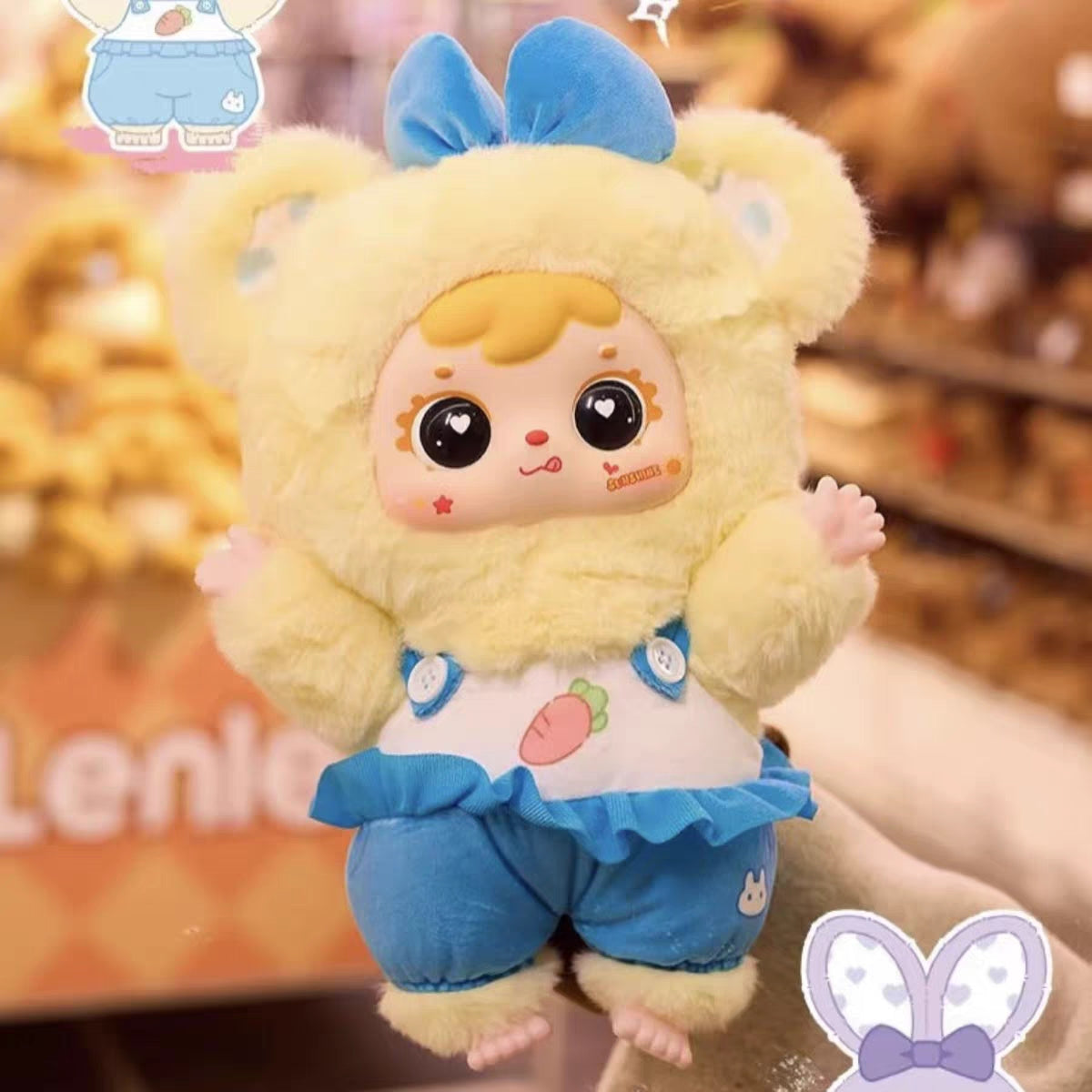 【SAMUEL】 400% Big Baby Happy Picnic Plush Series Blind Box