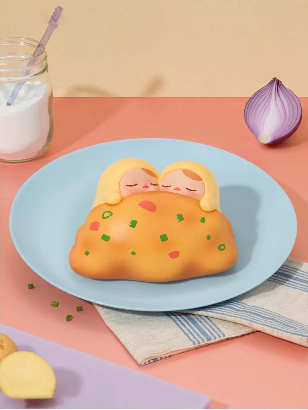 【PUCKY】Egg Beanie Series Figure