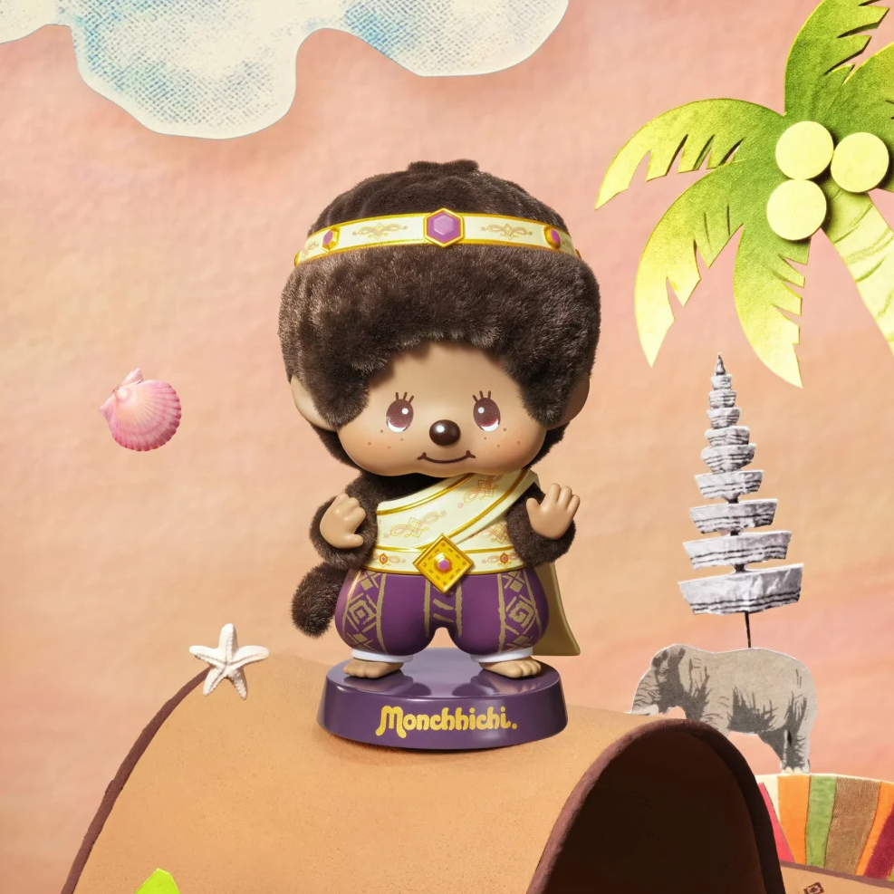 Monchhihi Global Journey Series Figure