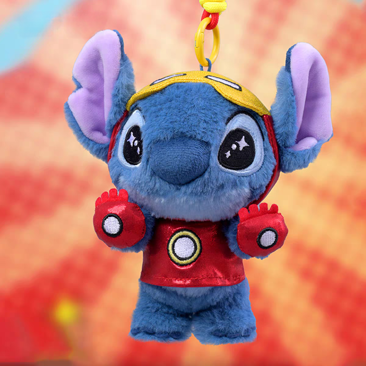 【STITCH】Cartoon Costume Plush Keychain Collection