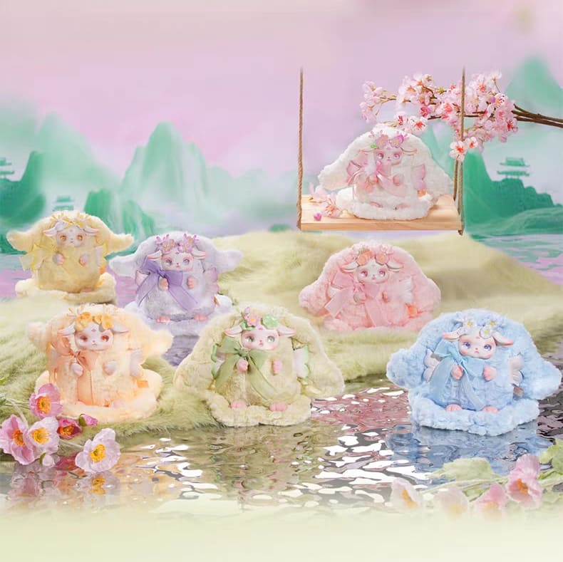 LOLOAN Blooming Deers Plush Blind Box