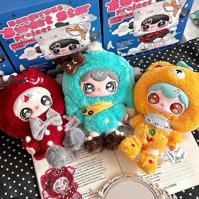 【LULUMl 】Dangerous Sweet Star Project Series Plush Blind Box
