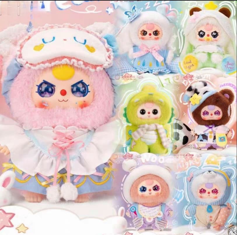 【Baby Three】 V5 400% Sweet Dreams Plush Blind Box