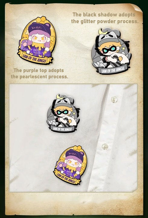 【Dora】Law Of The Jungle Series Badge Blind Box