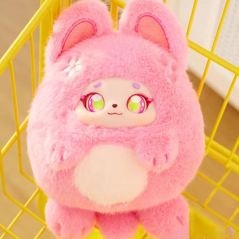 Puff Colorful Ball Family Zipper Crossbody Bag Plush Blind Box