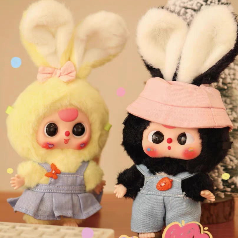 【BABY THREE】 Macaron Rabbit Stuffed V1 Plush Blind Box