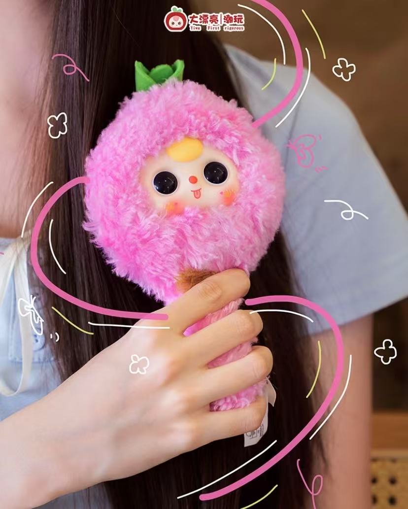 【Baby Three】 Comb Your Hair Brush Plush Series Blind Box