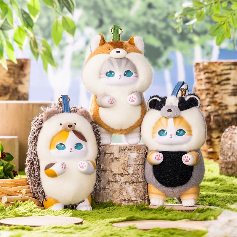 【Mofusand × Kiramekko】 Nordic Kittens Plush Keychain Blind Box